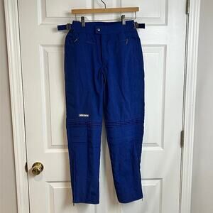 VTG Descente Radipant Quilted Snow Ski Pants Blue Men's Size 32 Made in Japan